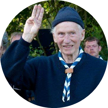 Hoogleraar regionale geografie Frans Snacken (1920-2016) was medestichter van de Gentse zeescouts De Wilde Eend.
