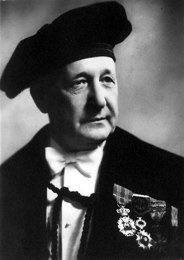 Paul De Backer (1883-1956). © Archief Universiteit Gent