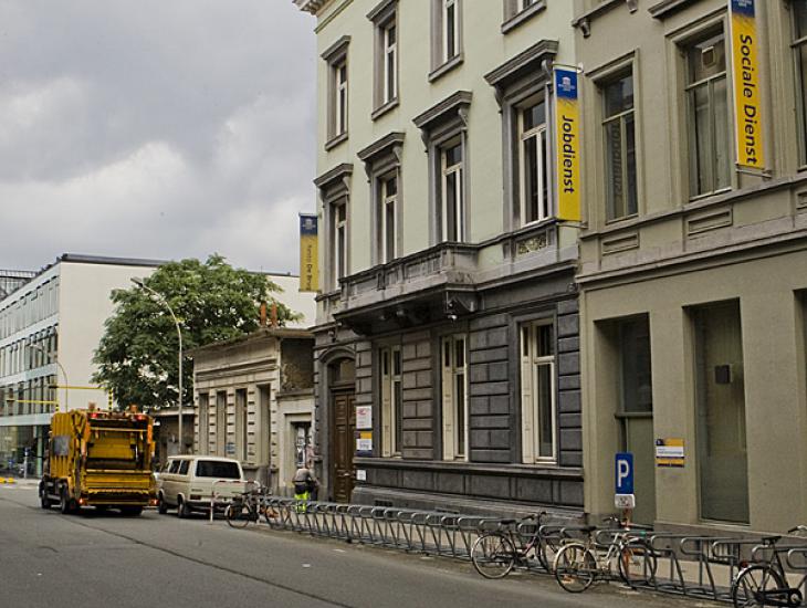 Studentenhuis en -resto De Brug in de Sint-Pietersnieuwstraat (Collectie UGentMemorie, © UGent - foto Pieter Morlion).