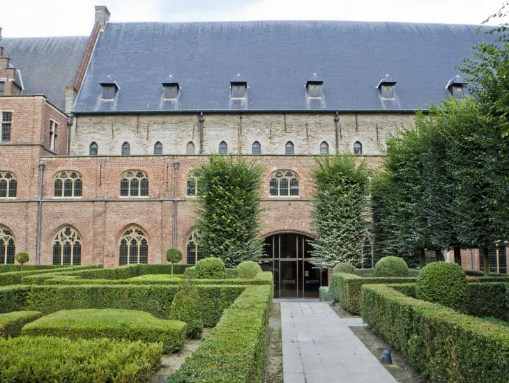 Het Pand, het cultureel en congrescentrum van de UGent (Collectie UGentMemorie, © UGent - foto Pieter Morlion).