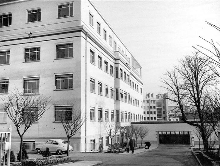 In 1959 verhuisde het rectoraat van de Voldersstraat naar de