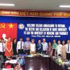 In maart 2016 bezoekt een Gentse delegatie de Can Tho University of Medecine and Pharmacy. De UGent is al sinds de jaren 1980 actief in Vietnam (© UGent, foto Isaac Demey, collectie Beeldbank).