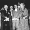 Marcel De Boodt, zijn vrouw en buitenlandse vorsers bij de oprichting van het Internationaal Centrum voor Eremologie in 1989. (© UGent, collectie Universiteitsarchief, FA_080_020)