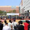 Inauguratie van het nieuwe gebouw voor onderwijs en onderzoek op de Ghent University Global Campus in Songdo op 1 september 2016 bij de aanvang van het derde academiejaar in Zuid-Korea ( © UGent, foto Hyun-Woo Shim, collectie Beeldbank).