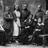 Het gezin Heymans in 1919, met rechts staand van vader Jan-Frans: Bertha, Corneel en Paul. UGent, co