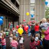 In 2013 werd het 40-jarig bestaan van de kindercrèche in Home Heymans gevierd (© UGent, foto Nic Vermeulen, collectie Beeldbank)