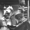 Operatie in het Academisch Ziekenhuis: links Fritz Derom, ca 1980. © Universiteitsarchief Gent. W50_04_003 