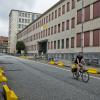 De hoofdvleugel van de Blandijn, het gebouw van de faculteit Letteren en Wijsbegeerte anno 2010 (Collectie UGentMemorie, © UGent - foto Pieter Morlion).