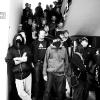Op 7 oktober 2008 bezetten linkse studenten de Blandijn om een activiteit van de Nationale Studenten Vereniging met Filip De Winter te verhinderen (© Pieter Morlion).