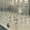 Inhuldiging van het gebouw van het HILO aan de Watersportbaan in 1960 (Collectie Universiteitsarchief Gent - foto Fotokina).