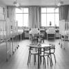 Ziekenzaal in de Kinderkliniek van het Academisch Ziekenhuis (Collectie Universiteitsarchief Gent).