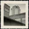 De Boekentoren gezien vanop de ingang van de Blandijnparking, eind jaren '60 (Co