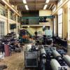 Laboratorium voor Toegepaste Mechanica (zaal S) in het Technicum (Collectie Universiteitsarchief Gent, © UGent - foto Hilde Christiaens).