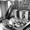 Seminariebibliotheek in het Plateaugebouw (Collectie Universiteitsarchief Gent - foto R. Masson).
