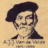 Portret van Albert Jacques Joseph Van de Velde (1871-1956), hoogleraar aan de Fa