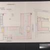 Plan voor de schuilkelder onder de Boekentoren (Collectie Universiteitsbibliotheek, © UGent).