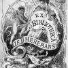 Ex-Libris Jacob Heremans (Collectie Universiteitsarchief Gent).