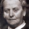 Clémence Dossche (1869-1951) studeerde in 1893 in Gent af als apothekeres (Collectie Universiteitsarchief Gent).