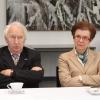 Professor emeritus Marcel Storme bij gelegenheid van het bezoek van de Nederlandse ambassadeur aan de faculteit Rechten in 2011 (© UGent, foto Hilde Christiaens, collectie Beeldbank).