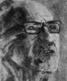 Pentekening van journalist en historicus Leo Picard (1888-1981) door Inge Denayer (privécollectie)